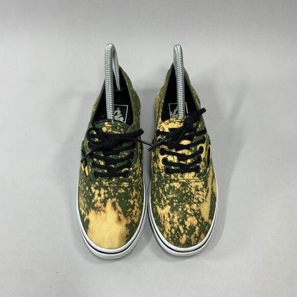 Vans‎ Women's Size 6 Custom Bleached Low Top Canvas Sneakers - Picture 3 of 10